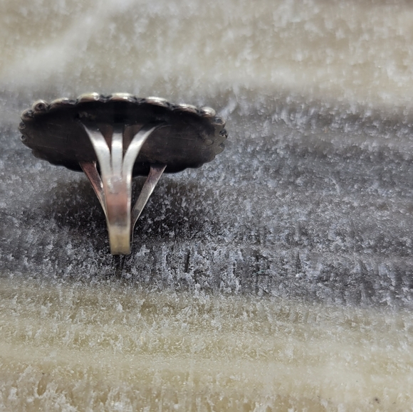 Vintage handmade Terquoise Ring - Picture 3 of 6